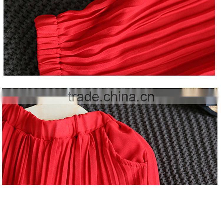 Lovely Pure Color 2-7 Years Girls Breathable Pleated Children Short Pants Suit with Vest