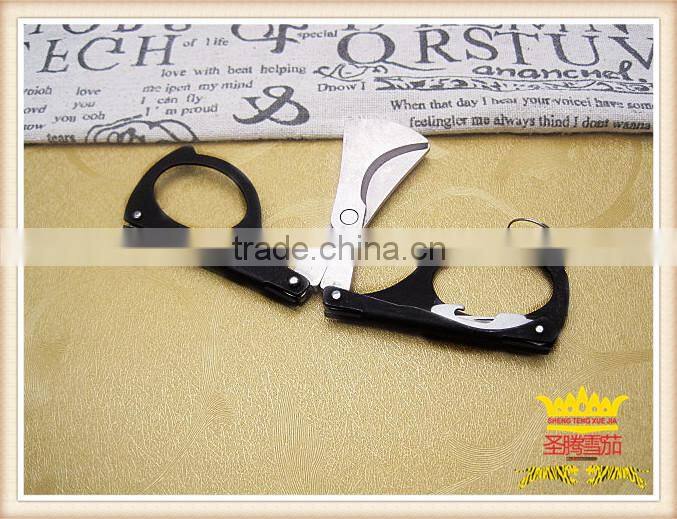 Double stainless steel cigar scissors