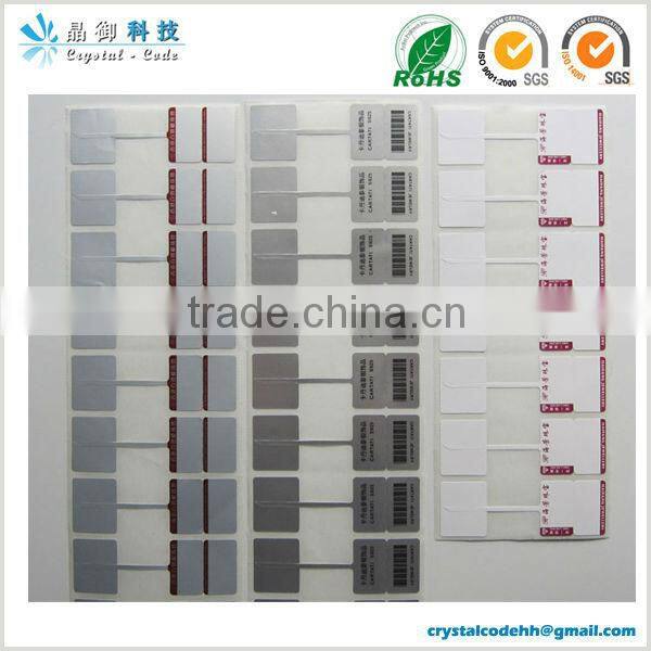 High-quality die cut dome sticker