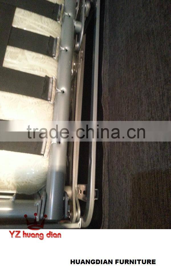 High quality sofa bed with metal frame and folding mattress YSB001