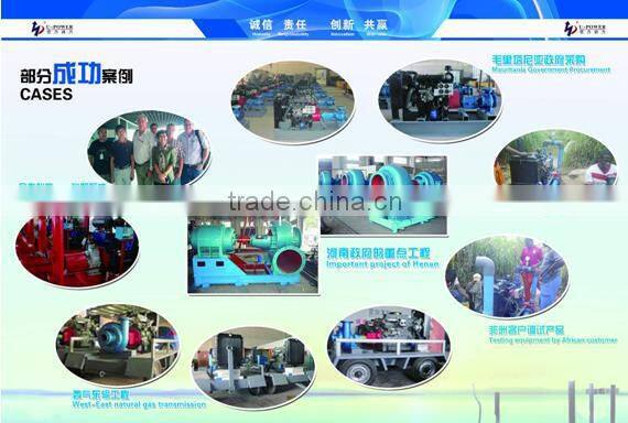 100 hp diesel engine and water pump for irrigation