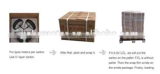 JB-6.5 dc electric motor for 2 wheels smart self balancing scooter