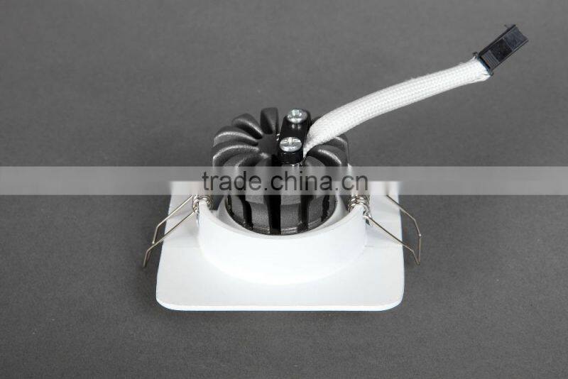 1w 2w 3w square recessed small cob led mini spotlight for night lighting