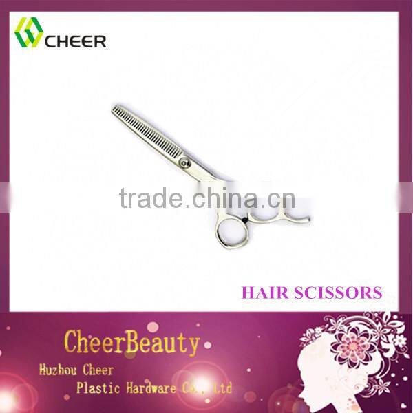 hot Professional Barber scissor safety hair cutting scissors with thumb support