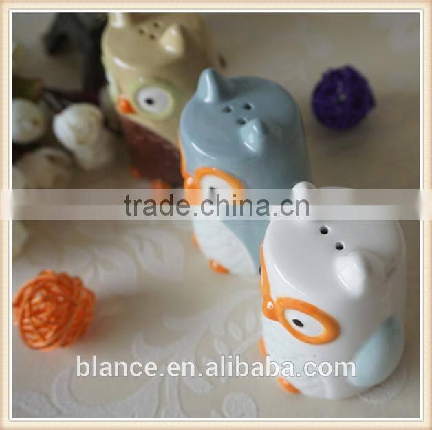 owl salt and pepper shakers for kitchen spices
