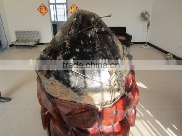 rock black crystal quartz stone
