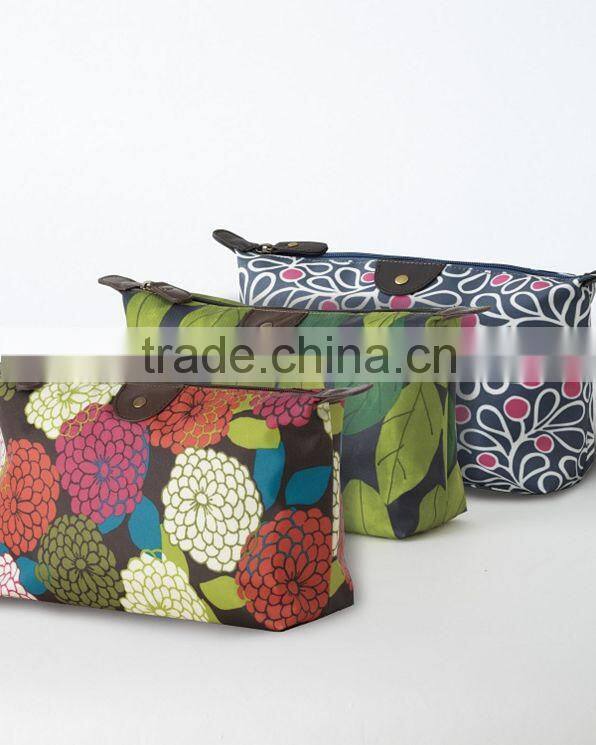 New custom Cotton Printing Cosmetics Bag