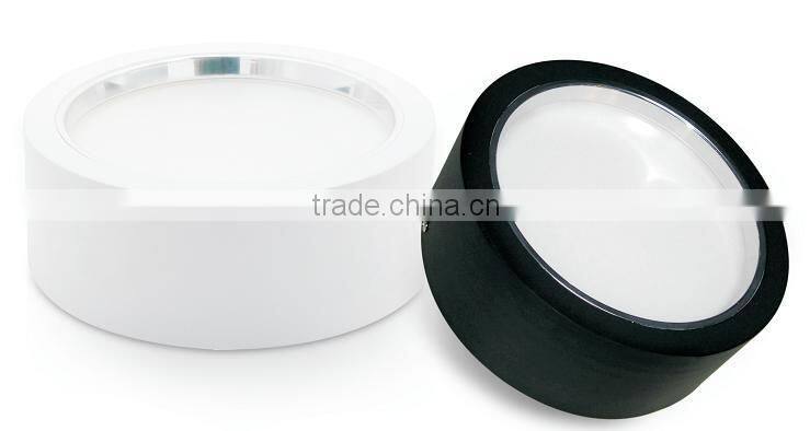Singapore, 8inch 22W flush mount led downlight lite, White or Black finish, flush mount led downlight fitting