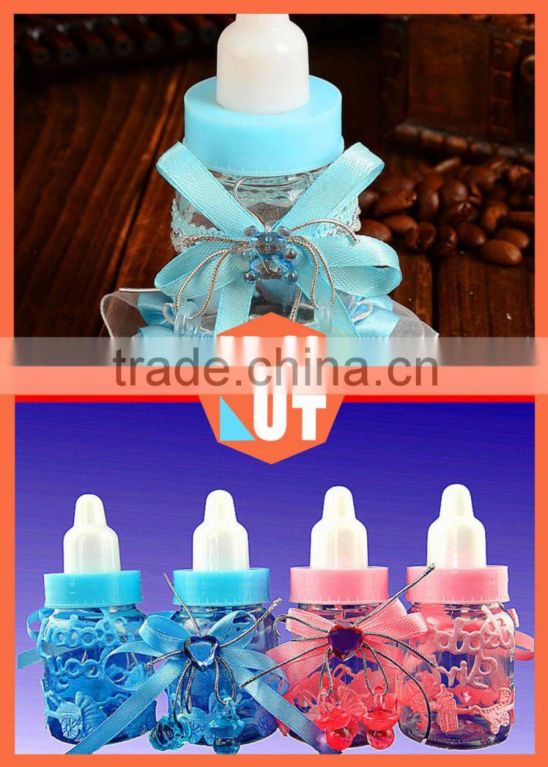 lovely baby plastic nursing bottle for baby gift
