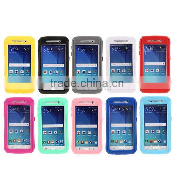 Smart Phone Waterproof Case for Samsung Galaxy S6 S6 Edge With Button Wholesale