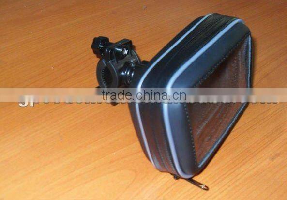 5 inches universal mountain bike bicycle motorcycle mobile phone cell phone smart phone holders handlebar mounts waterproof case