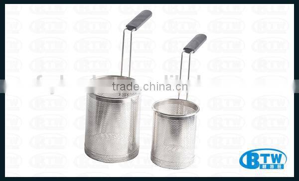 Pasta Basket,Cooking Colander,Stainless Steel Mesh Strainer (L-BTW60S69-201)