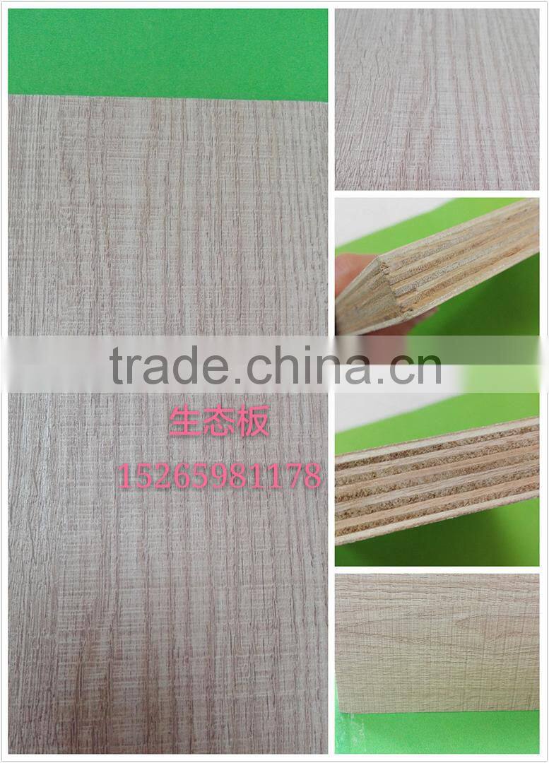 E2 glue popular core plywood melamine faced plywood board price