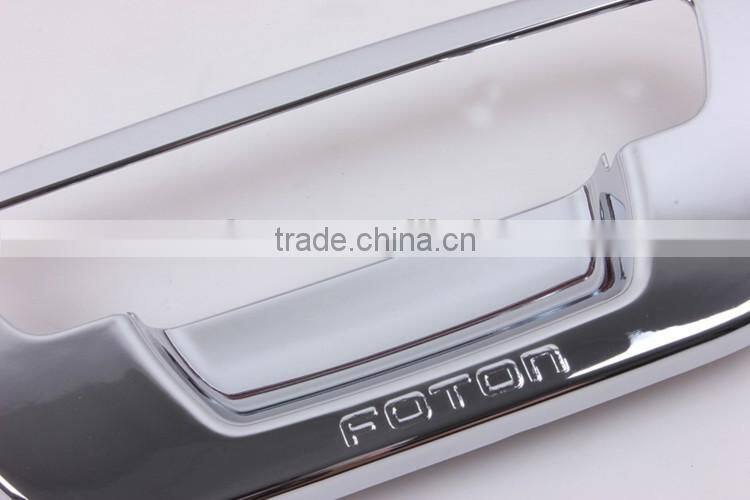Accessories For Foton Tunland 2016 ABS Chrome Rear Handle Bowl 1 Pcs