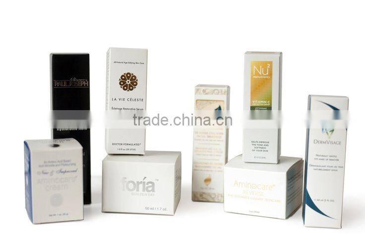 Paper board cosmetic packaging box
