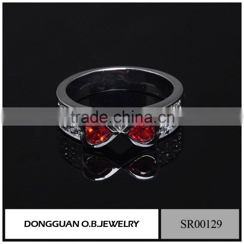 New Arrival Rings Jewelry /Colorful Flower Ring For Women/Stainless Steel Ring Design