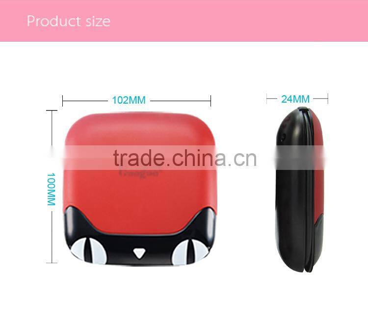 2016 promotional gift lipstick battery charger small portable power bank