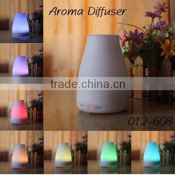 Mini portable skincare Essential Oil Aroma Diffuser Wholesale change color LED Light with Electric air cool mist Aroma Diffuser