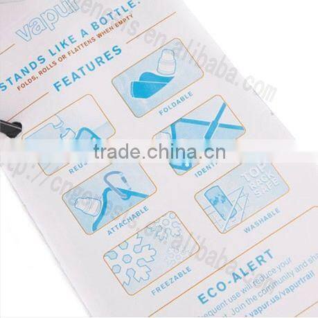 2016 innovative foldable trigger spray bottle with clip