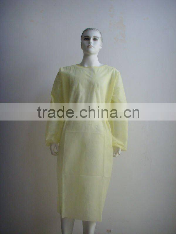 DISPOSABLE LAMINATED SURGICAL GOWN