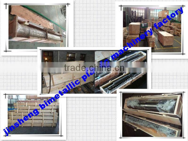 Hot Sale/ JinSheng Bimetallic Conical Twin Screw Barrel/Extrusion