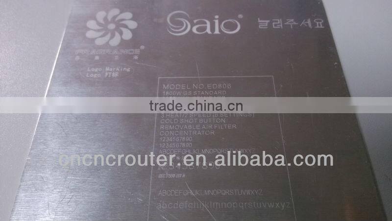 China 10w 20w 30w optical fiber laser marking machine for metal plastic