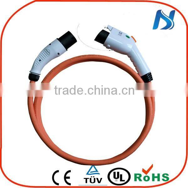 EVSE T1 to T2 charging plug/32 A J1772 to iec62196 cable