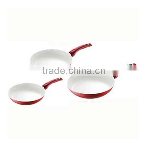 Popular non-stick aluminum frying pan sets three sizes cookware set