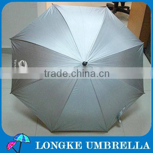 8 panels navy color and grey color auto open golf umbrella