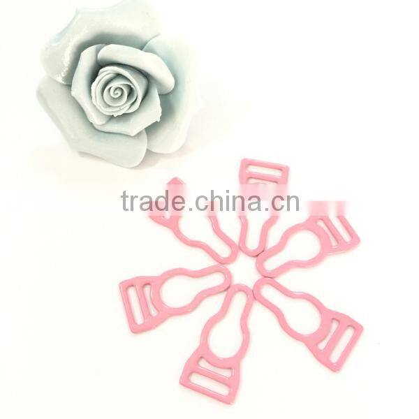 Wholesale underwear accessory woman lady young girl bra accessory in China nylon bra shoulder straps adjuster buckle ring slider