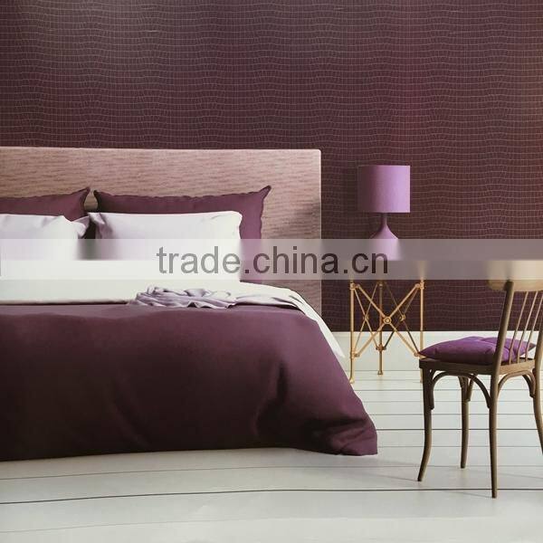 hot design korea wallpaper with peacock feathers flowers