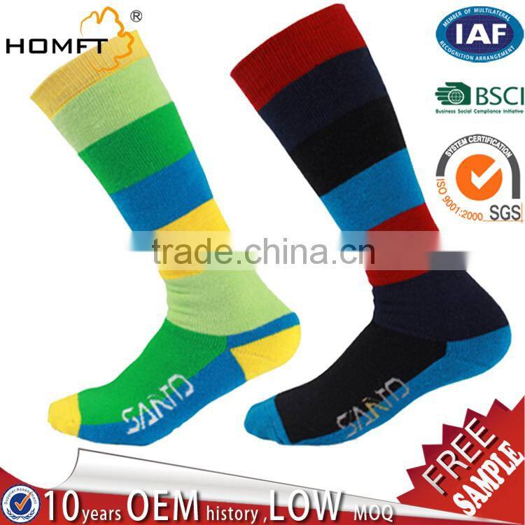 Brand Outdoor Sport Ski knee high thermal warm Socks men