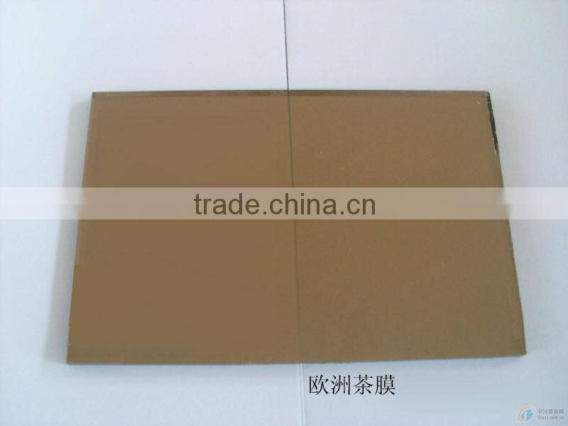China hot sale Reflective glass price &4-8mm dark blue reflective glass