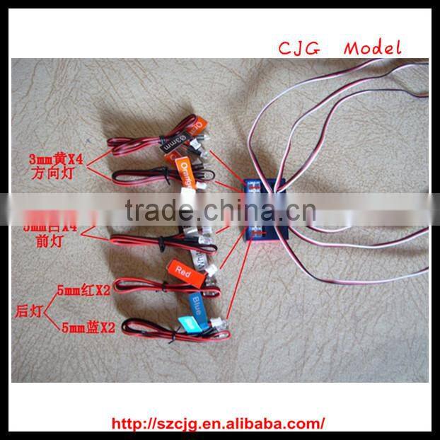 Rock crawler rc car for LED cable Light System
