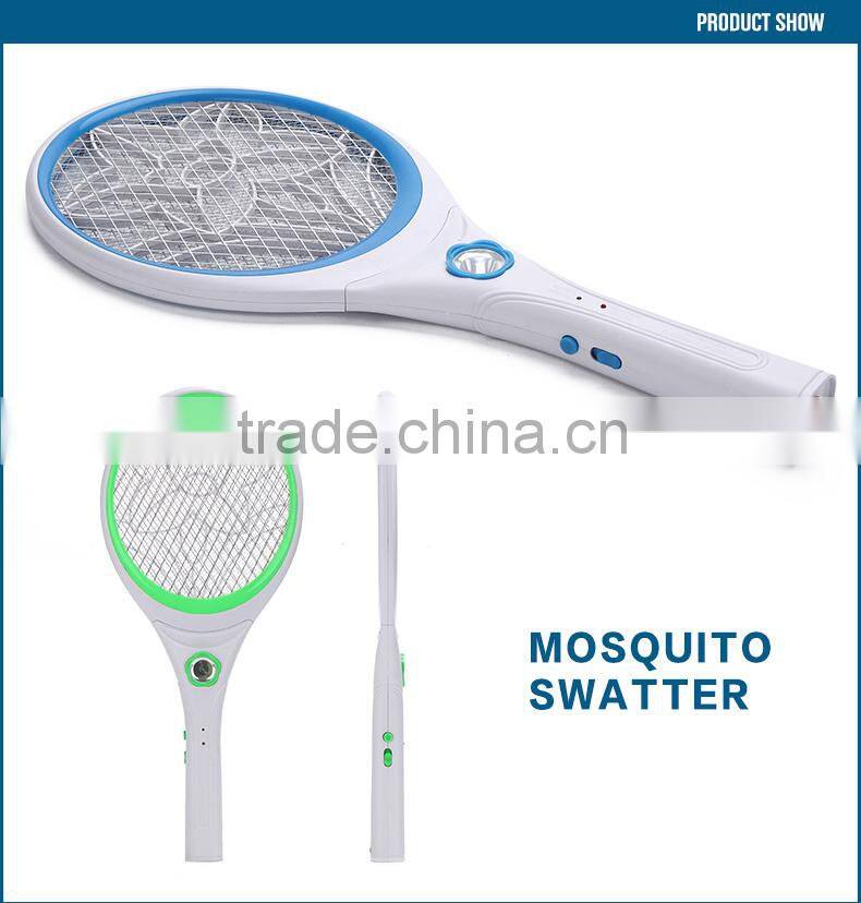 rechargeable mosquito-hitting swatter