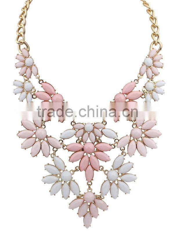 Leaf Flower Vintage Choker Collar Pendant Statement Necklace Women Necklaces & Pendants Fashion Necklaces for Women 2014