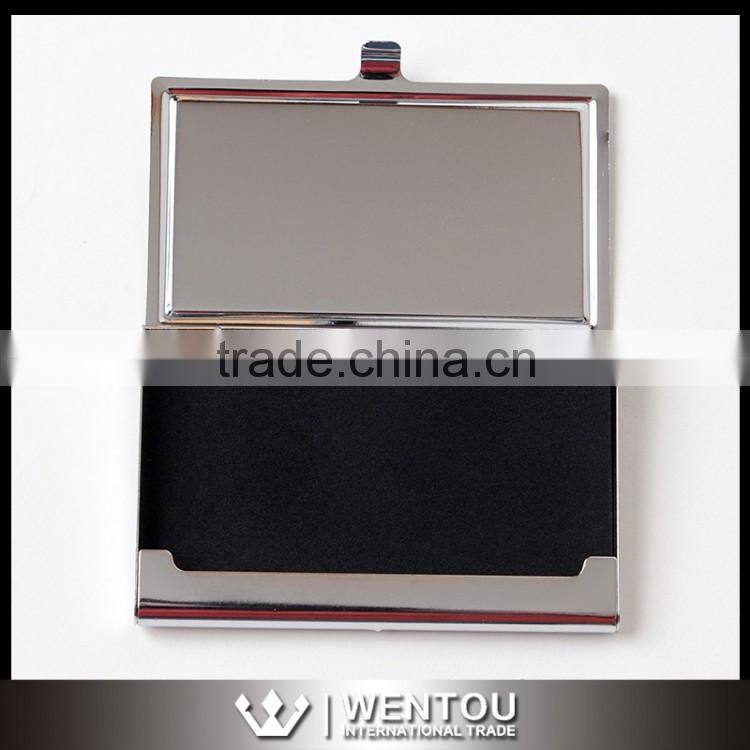 Personalized Monogram Chevron Business Card Case