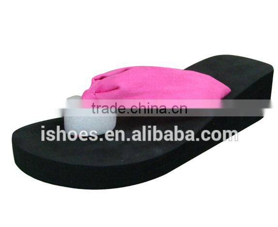 Fashion lady wedge sandals beach