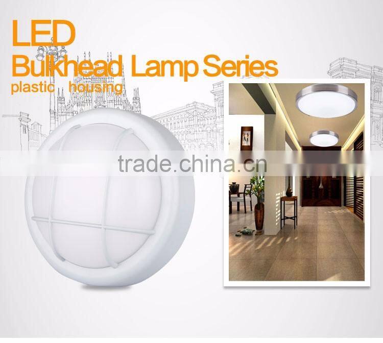 top sale ip44 led shower lamp waterproof led round plastic ceiling light camera covers,led bulkhead light fitting