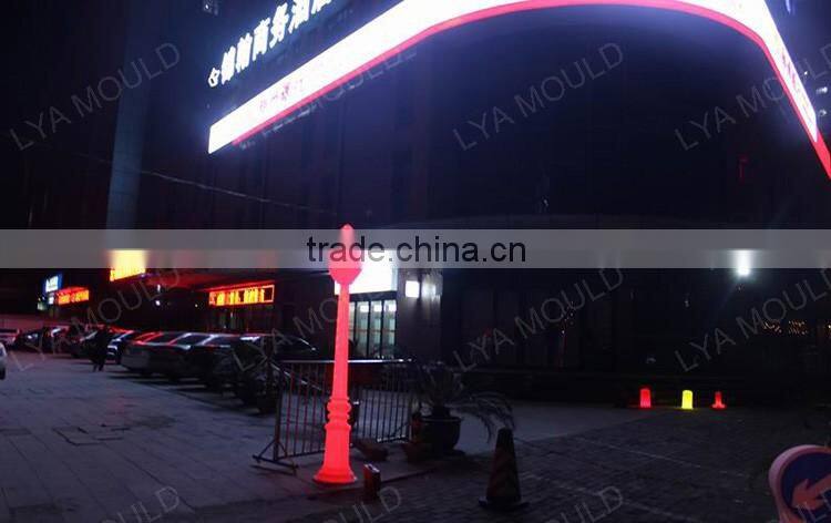 Low investment easy operation solar street lights pole design