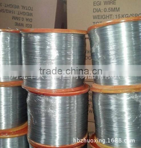 Spot wholesale 1.2-4.0mm galvanized steel wire / non rusty wire / vegetable greenhouse dedicated hot galvanized steel wire