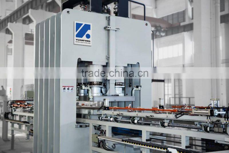 mdf / hdf / pb melamine press machine / melamine laminating press machine / short cycle melamine press