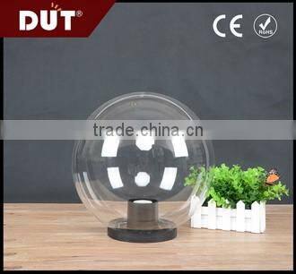 Transparent Competitive price acrylic outdoor globe lamp shade and cover