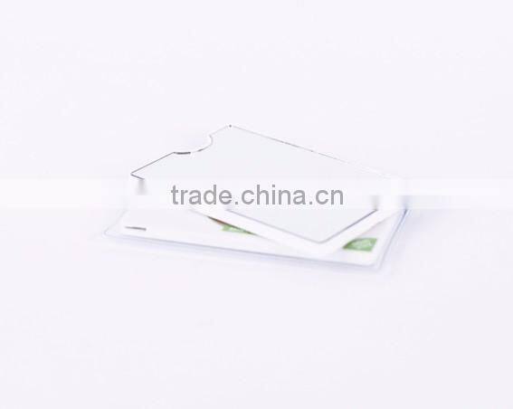 Brand Customized Credit card shape dental floss thin card dental flosser product