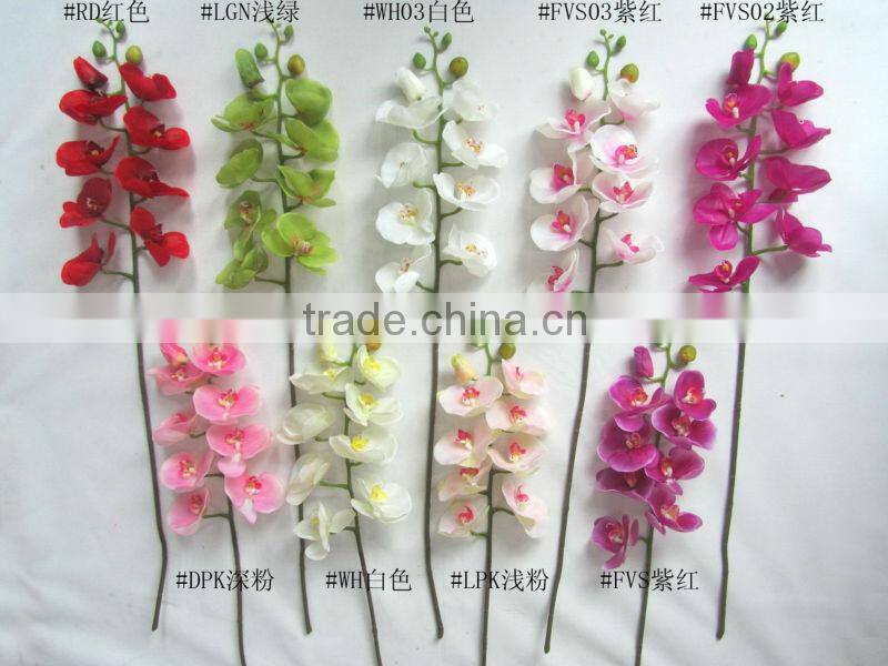 artificial orchid spray latex YL366T