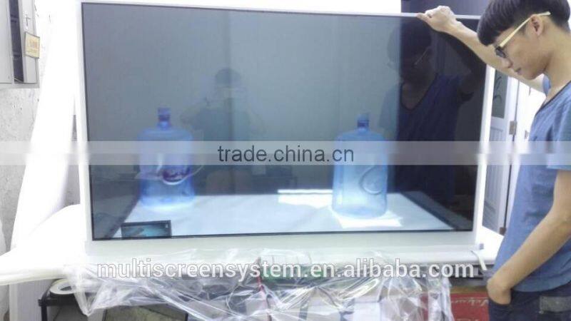 EKAA 65'' Transparent Touch Screen On Mall Shop Window