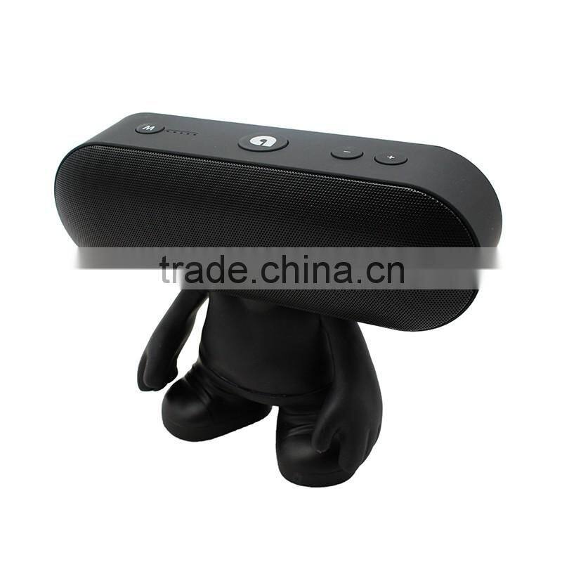 2016 New cartoon mini bluetooth wireless outdoor soundbar speaker