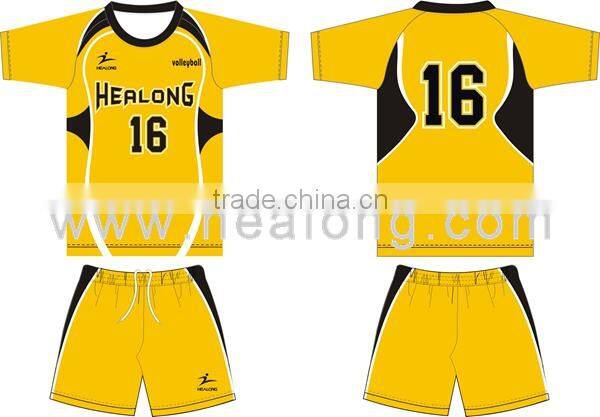 40% Cotton 60% Polyester OEM Sublimated Volleyball Clothing