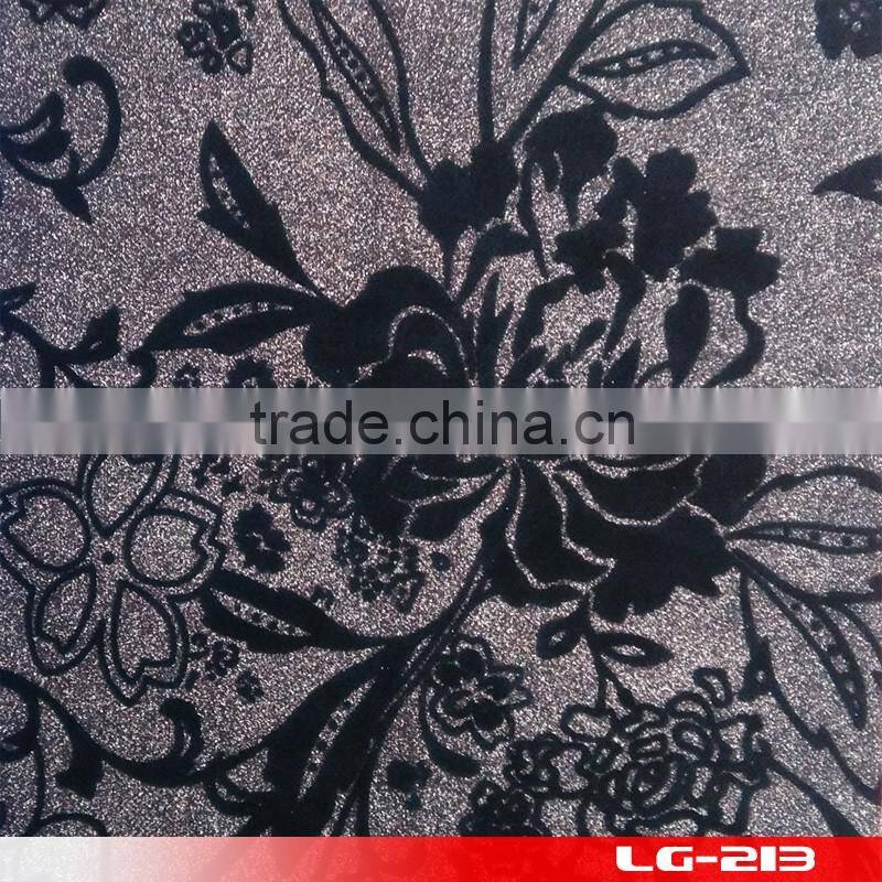 hotel KTV wallcovering 1.37m (137cm) 54" inch fabric back wallpaper zLG-213