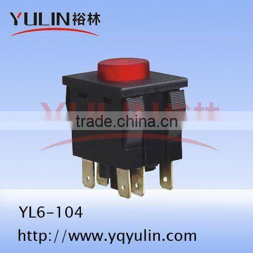 YL6-103 4 position mini push button light dimmer switch